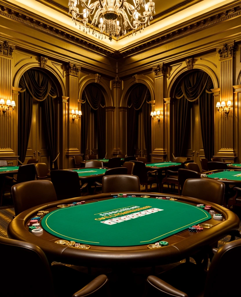 Luksuzni ambijent za poker